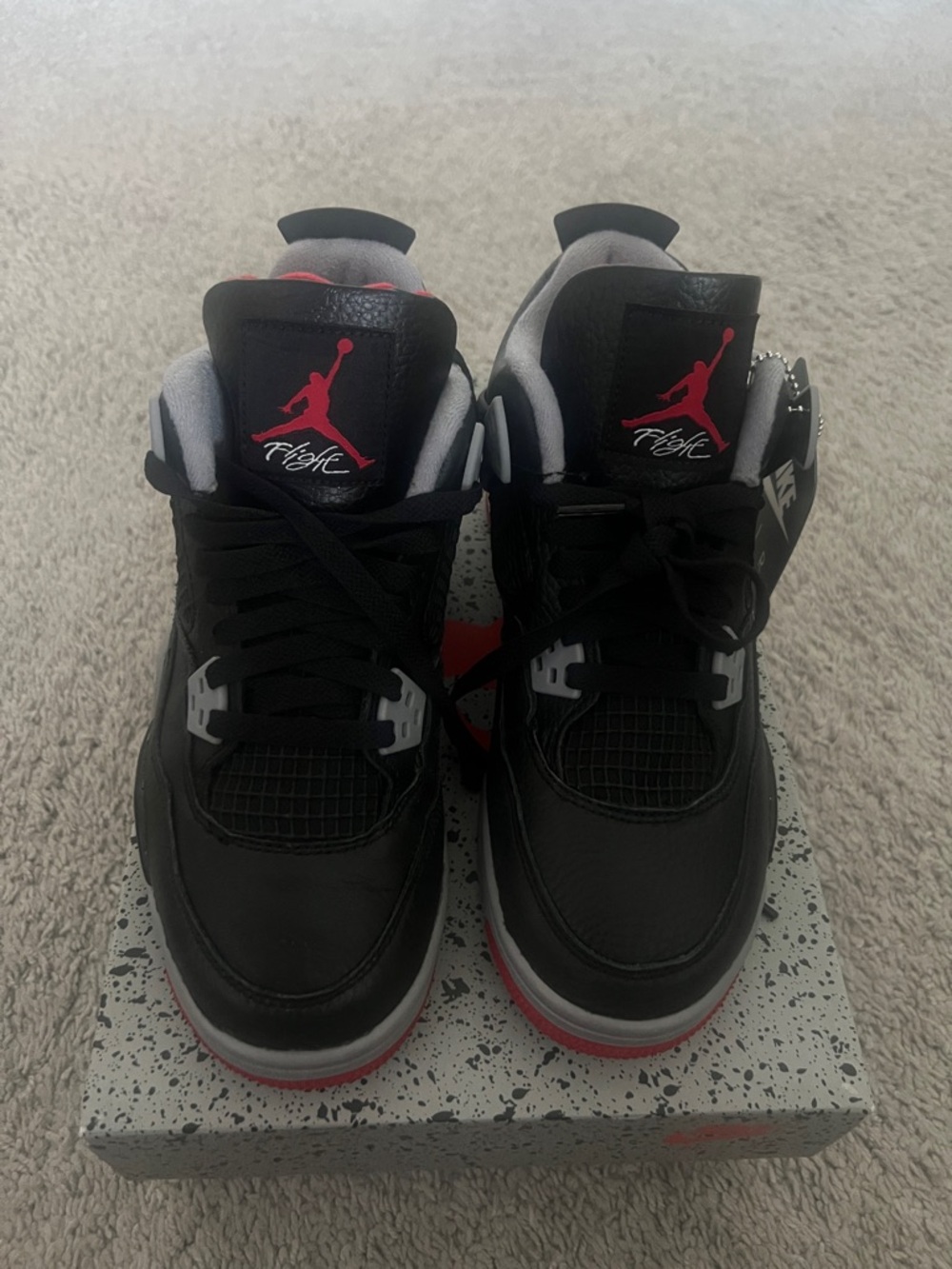 Nike Air Jordan 4 Retro Black Red